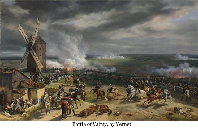 Battle of Valmy, by Horace Vernet