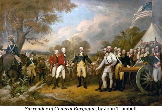 surrender of Burgoyne